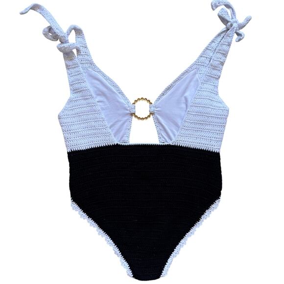 MAIYO Crochet One-Piece Swimsuit - Picture 2 of 5